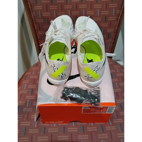 New Men's 11.5 Nike ZoomX Dragonfly XC Cross Country Track Spikes DX7992-100 - Picture 4 of 8